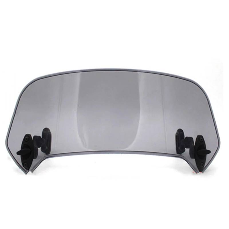 Für Kawasaki Für Suzuki Motorrad Universal Windschutzscheibenverlängerung Einstellbarer Spoiler Clamp-On Windschutzscheibenabweiser Windschutz Windabweiser Motorrad(Big Size A) von CRUBVQQ