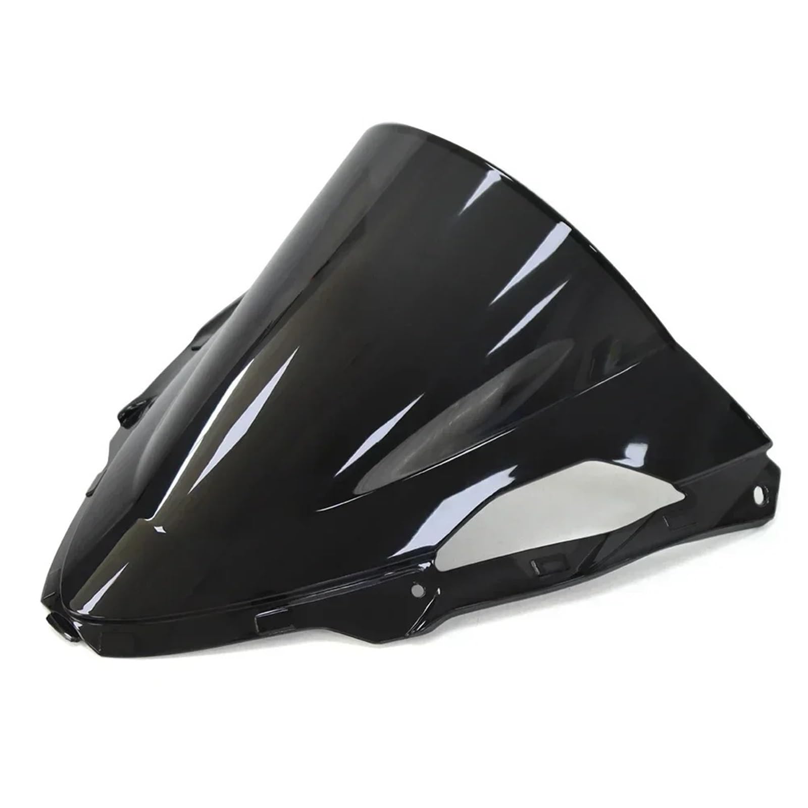 Für Kawasaki ZX6R ZX-6R ZX 6R 2024 Motorrad Windschutz Windschutz Windabweiser Schild Schutz Windschutz Windabweiser Motorrad(Black) von CRUBVQQ