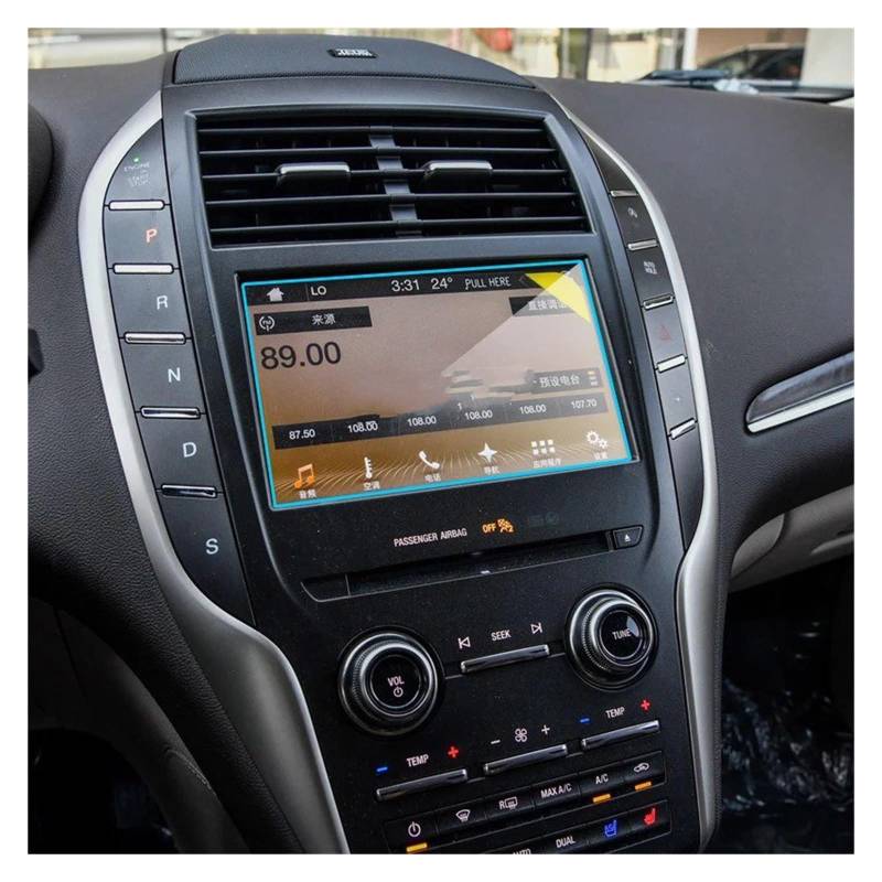 Für Lincoln Für MKC Für MKZ Für MKS Für MKT Für MKX 2016-2017 Innenraum Schutzfolie Aus Gehärtetem Glas Zubehör Auto-GPS-Navigations-Displayschutz Navigation Schutzfolie Aus Gehärtetem Glas von CRUBVQQ