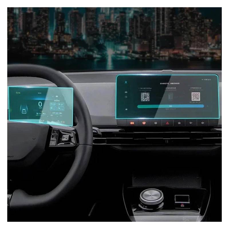 Für MG4 EV Für EH32 Für MG Für Mulan 2022 2023 2024 Auto-GPS-Navigationsinstrument Fit Displayschutzfolie Aus Gehärtetem Glas Zubehör Navigation Schutzfolie Aus Gehärtetem Glas(2pcs) von CRUBVQQ