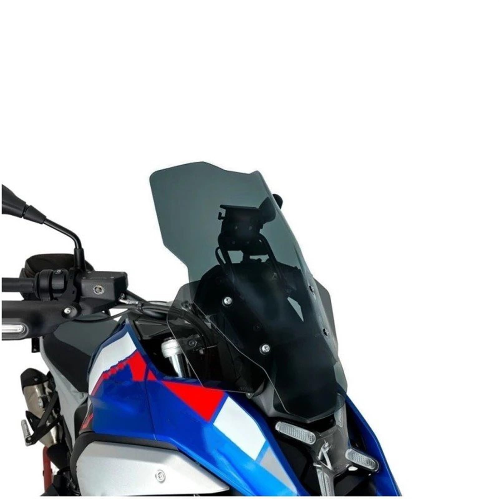 Für R 1300 Für GS R1300GS ADV Für Abenteuer 2023 2024 R1300 GS Motorrad Einstellbare Windschutz Windschutz Windschutz Windabweiser Motorrad(Dark Grey) von CRUBVQQ