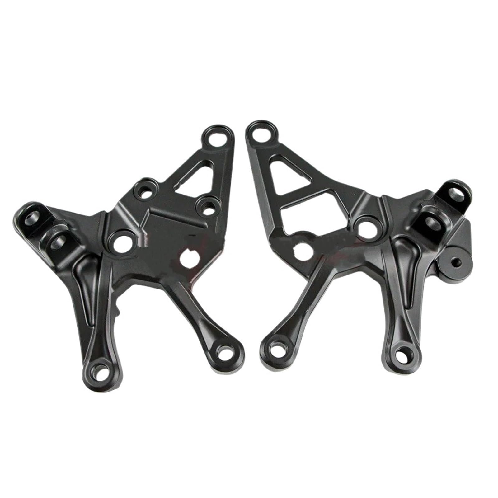 Fussrasten Motorrad Für Kawasaki Für Z900 2017-2021 Motorrad Zubehör Vorne Fußrasten Set Fußrasten Halterung Halterung Motorrad Pedal(Bracket Mount) von CRUBVQQ