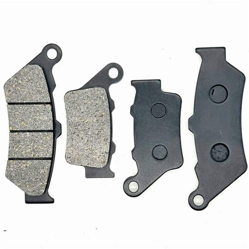 Motorrad-Bremsbeläge Für CB500 1997 Für CB500S 1997-1998 Motorrad Vorne Hinten Bremsbeläge Motorrad Bremsbeläge Set(Front Rear Pads) von CRUBVQQ