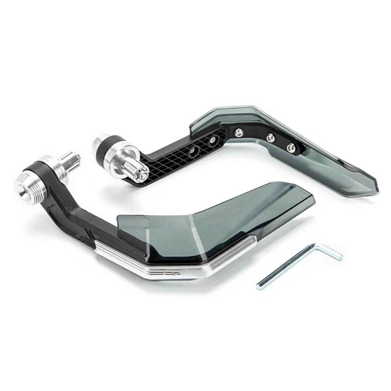 Motorrad Handschützer Für Forza 125 250 300 350 750 Motorrad Hand Schutzfolie Windschutzscheibe Handschutz Motocross Roller Schutz Griff Lenker Handschutz(Silver) von CRUBVQQ