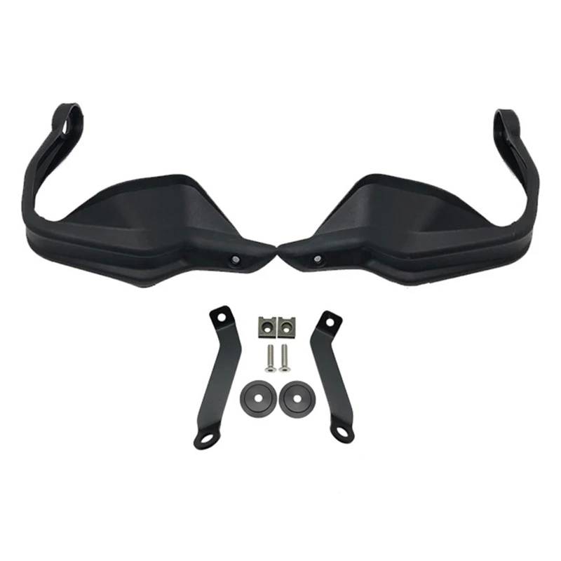 Motorrad Handschützer Für NC750 X 2014-2024 Für NC750 X Für DCT 2013-2024 Motorrad Handschutz Schild Hand Schutzfolie Lenker Handschutz(Handguard Black) von CRUBVQQ