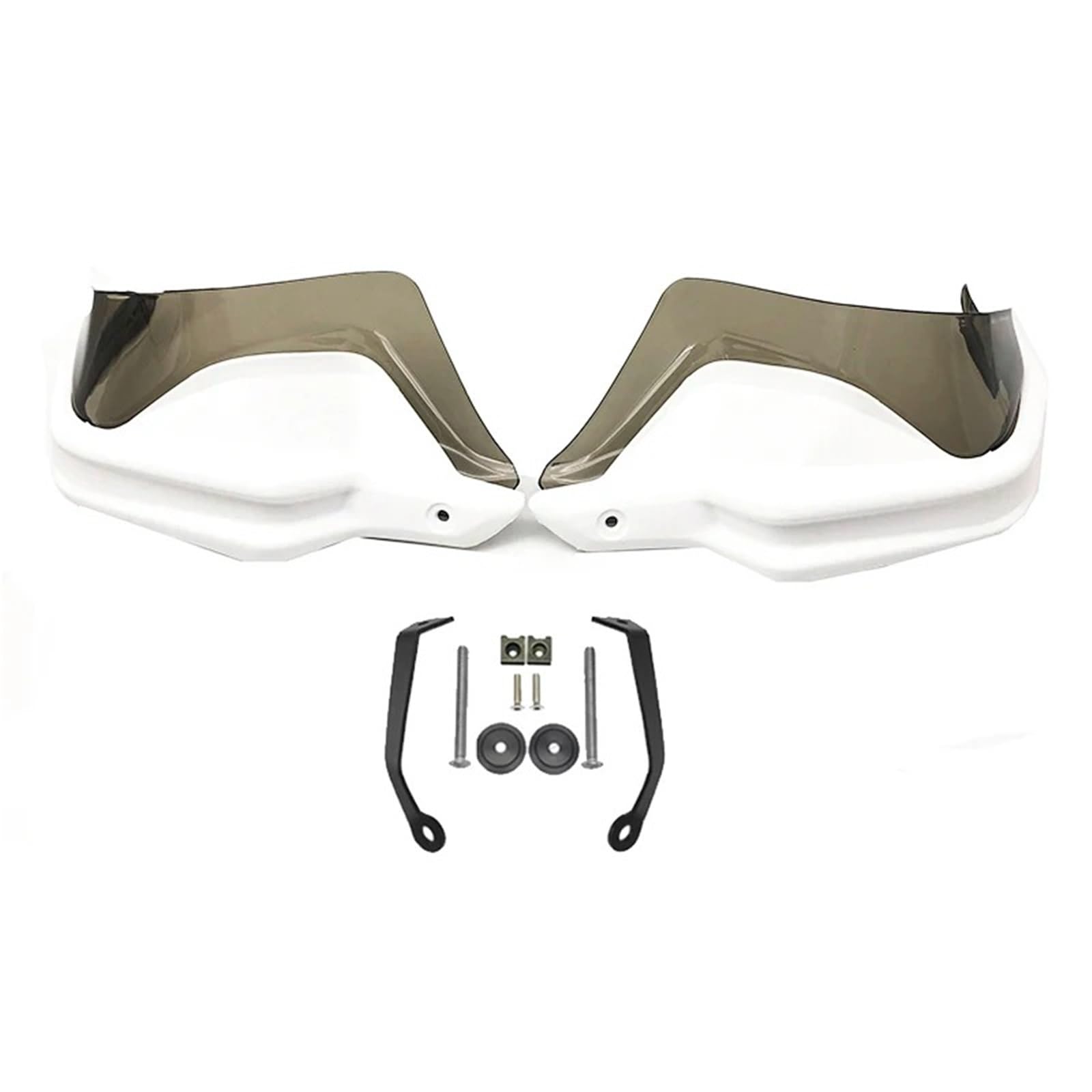 Motorrad Handschützer Für NT1100 2022-2023 Motorrad Handschutz Handprotektoren Lenker Wachen Windschutzscheibe Lenker Handschutz(White Green Set) von CRUBVQQ