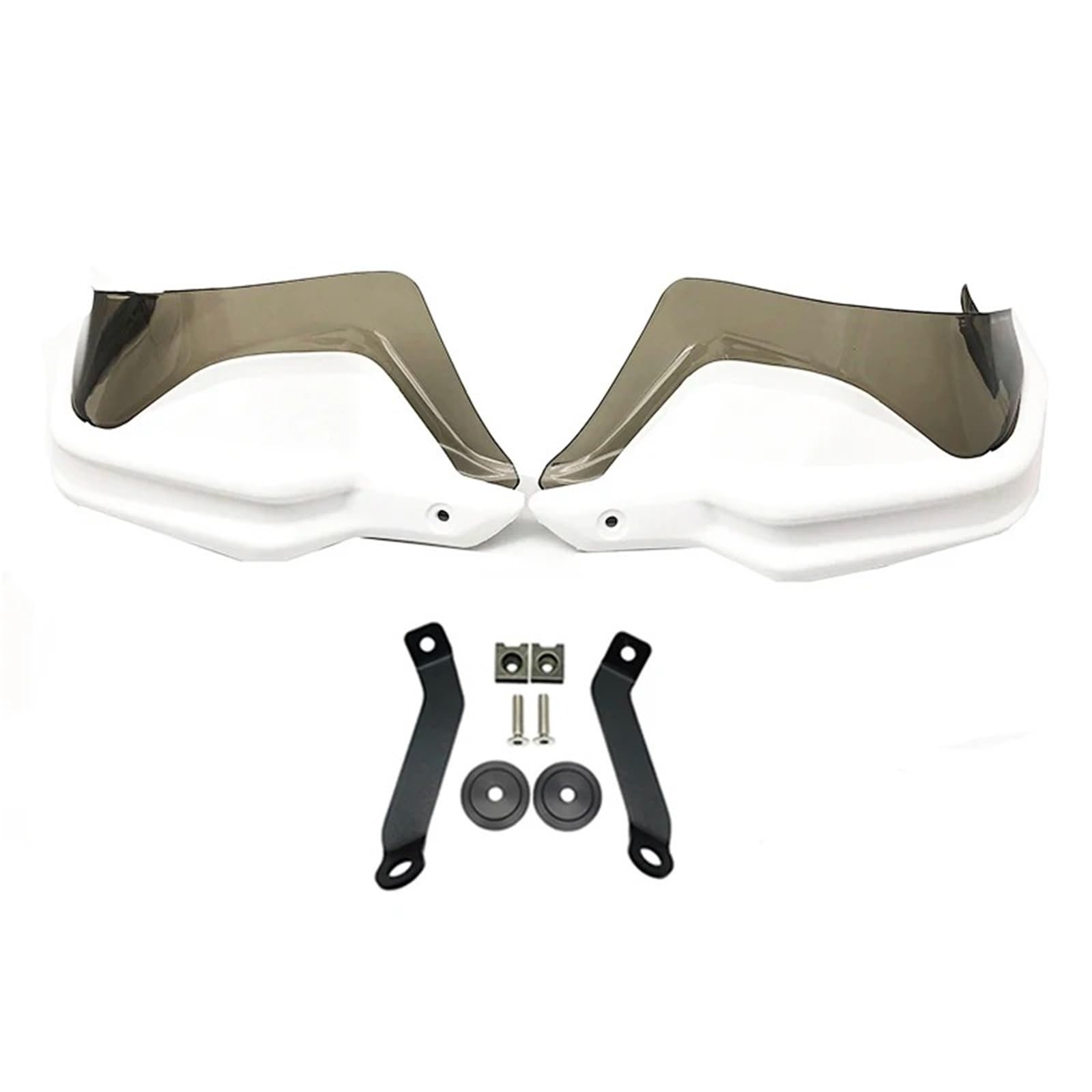 Motorrad Handschützer Für NX400 Für NX500 2023 2024 Gewidmet Hand Schutz Motorrad Handprotektoren Lenker Wachen Windschutzscheibe Lenker Handschutz(White Green Set) von CRUBVQQ