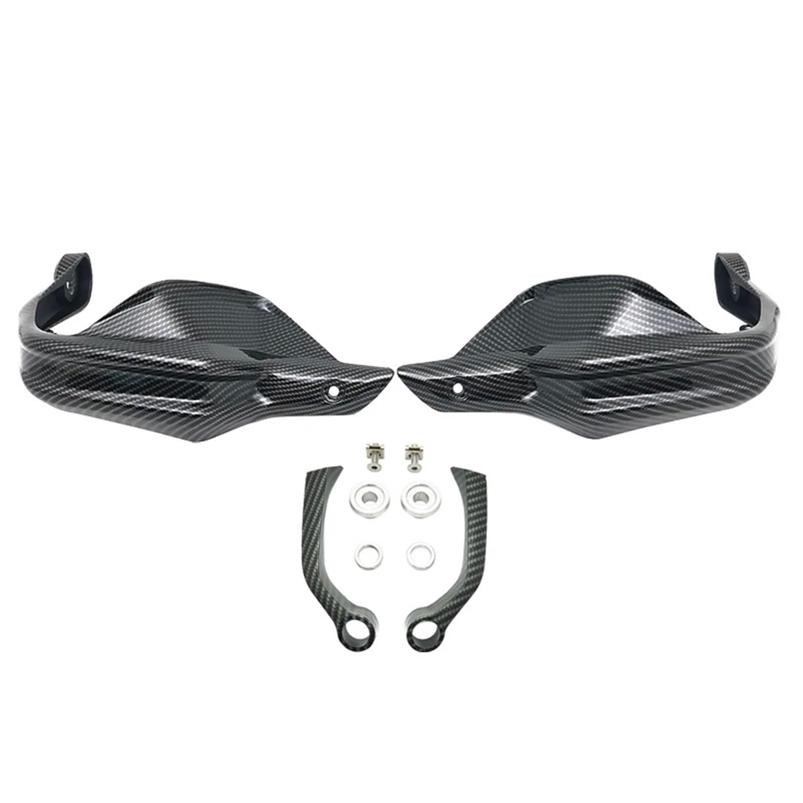 Motorrad Handschützer Für R1200GS LC 2013-2019 Für R1250GS 2019-2023 Motorrad Handschutz Schild Hand Schutzfolie Windschutzscheibe Lenker Handschutz(Carbon Handguard) von CRUBVQQ