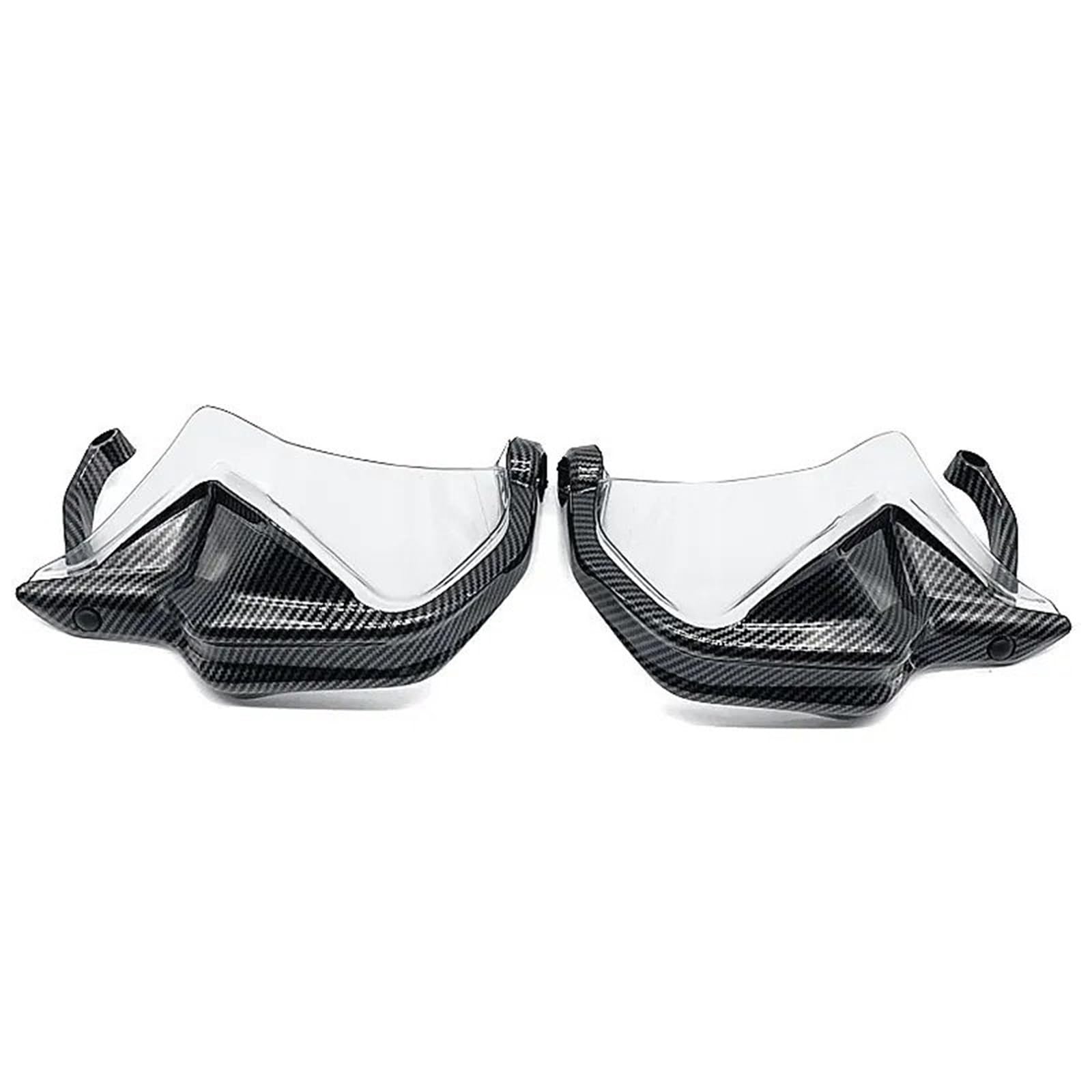 Motorrad Handschützer Für R1200GS LC 2013-2019 Motorrad Handschutz Schild Hand Schutzfolie Windschutzscheibe Lenker Handschutz(Carbon Clear Set) von CRUBVQQ