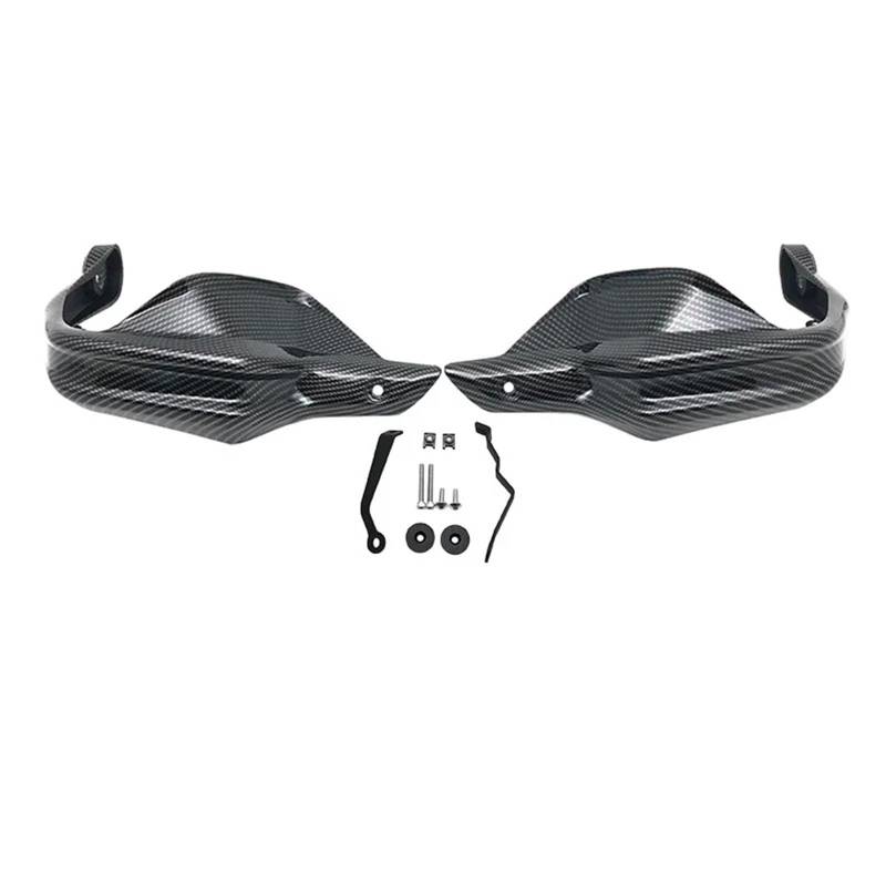 Motorrad Handschützer Für Voge 525 Für DSX Für Valico Für DS525X 2023-2024 Handschutz Handprotektoren Lenker Wachen Windschutzscheibe Lenker Handschutz(Handguard Carbon) von CRUBVQQ