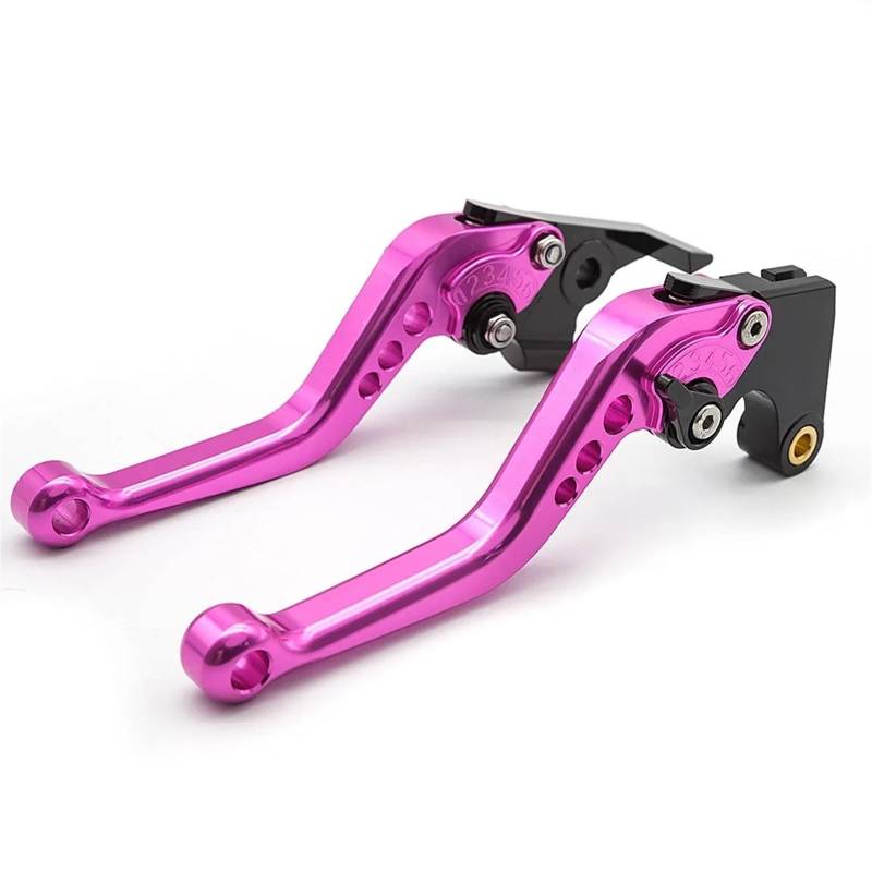 Motorrad Kupplung Bremshebel Für NSR50 Für NSR 50 1987-1995 Motorrad Bremse Kupplung Hebel Zubehör Bremshebel Kupplungss(Pink) von CRUBVQQ