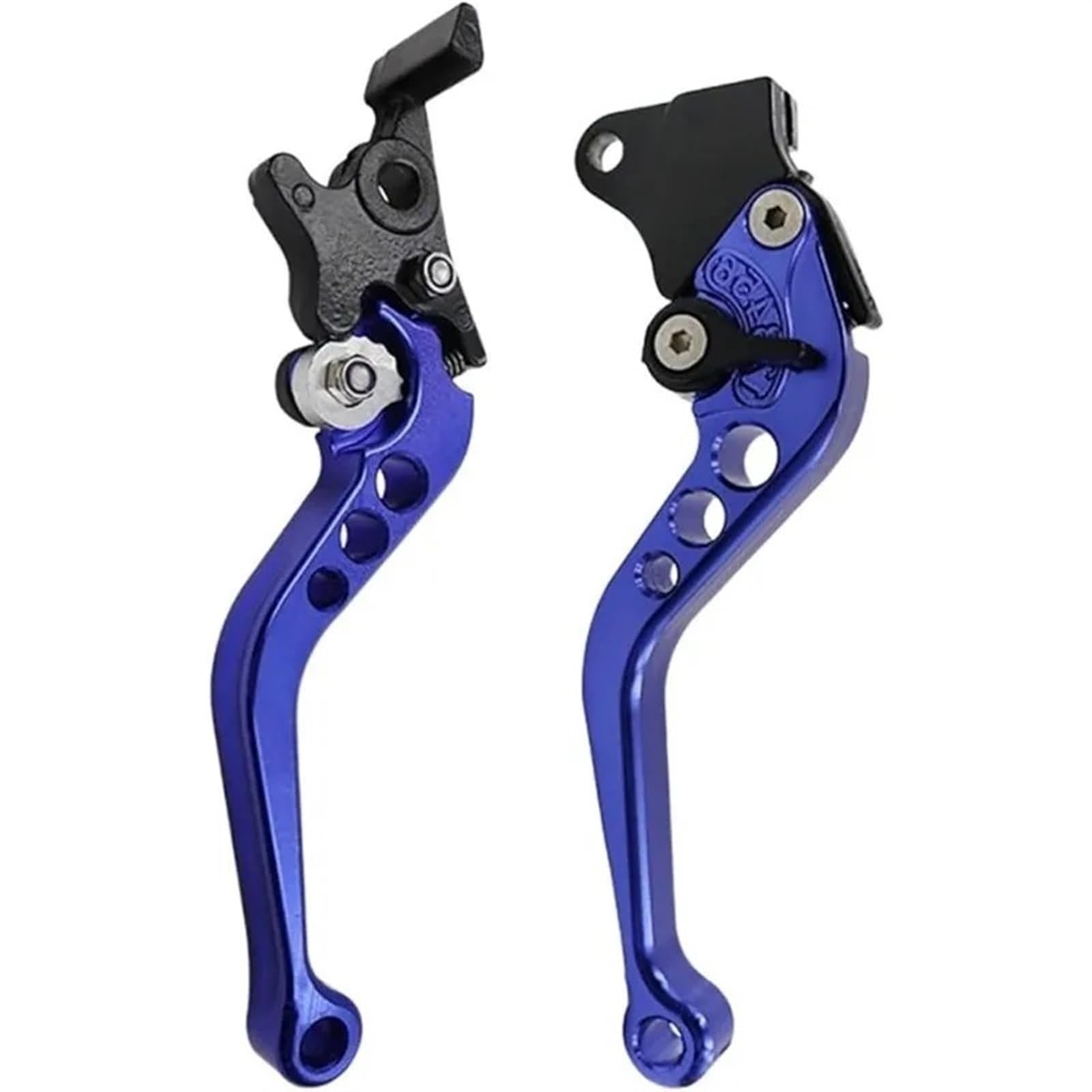 Motorrad Kupplung Bremshebel Für Suzuki Motorradzubehör Änderungslegierung CNC Universal Motorrad Kupplung Bremsgriff Trommelhebel Bremshebel Kupplungss(Blue) von CRUBVQQ