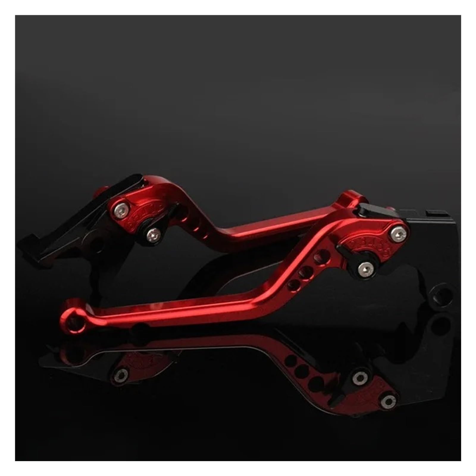 Motorrad Kupplung Bremshebel Für Suzuki SV650 SV 650 SV650S 1999-2009 Aluminium Einstellbare 3D Motorrad Bremse Kupplung Hebel Griff Zubehör Bremshebel Bremshebel Kupplungss(Long red) von CRUBVQQ