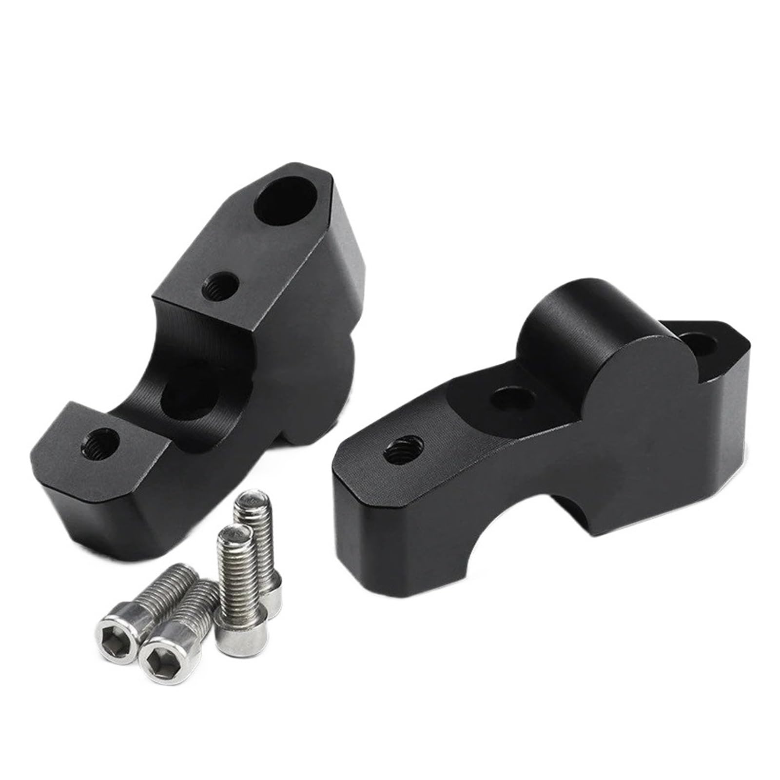 Motorrad Lenker Riser Für VOGE Für CU525 Lenker Riser Clamp Adapter Motorrad Zubehör CNC Griff Bar Zurück Bewegt Riser Clamp Lenker Riser von CRUBVQQ