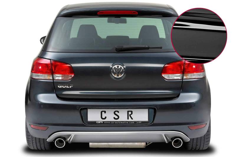 CSR-Automotive Heckansatz Kompatibel mit/Ersatz für VW Golf 6 HA044-G von CSR - Automotive