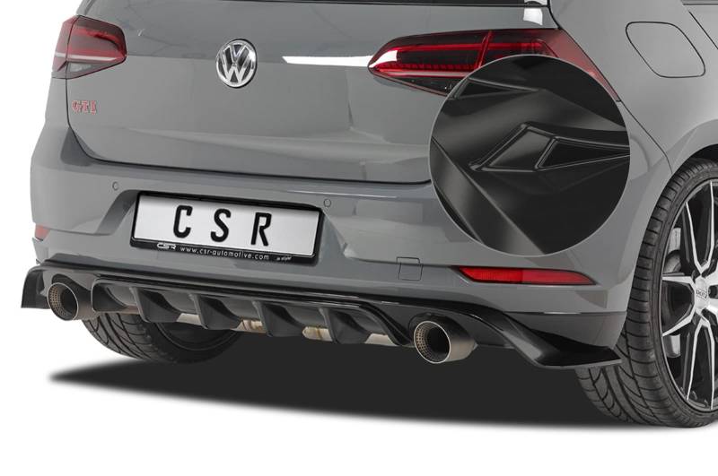 CSR-Automotive Heckansatz Kompatibel mit/Ersatz für VW Golf 7 TCR HA232-G von CSR - Automotive