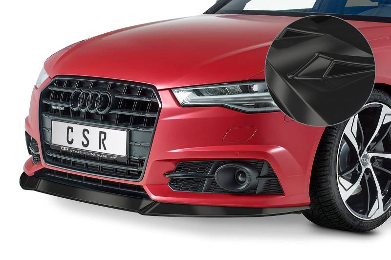 CSR-Automotive Cup-Spoilerlippe mit ABE Kompatibel mit/Ersatz für Audi A6 C7 4G S-Line/ S6 C7 4G CSL410-G von CSR-Automotive