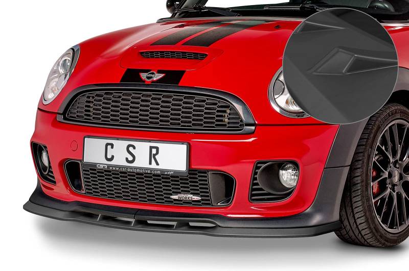 CSR-Automotive Cup-Spoilerlippe mit ABE Kompatibel mit/Ersatz für Mini R56 John Cooper Works CSR-CSL454-L von CSR-Automotive