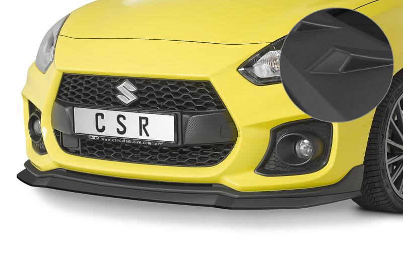 CSR-Automotive Cup-Spoilerlippe mit ABE Kompatibel mit/Ersatz für Suzuki Swift 6 (RZ/AZ) Sport CSL442-L von CSR-Automotive