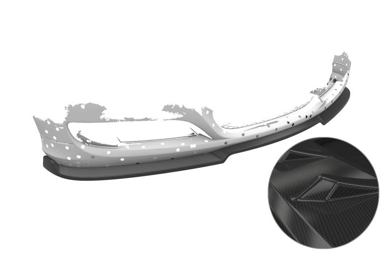 Cup-Spoilerlippe mit ABE Kompatibel mit BMW 3er E90/ E91 LCI CSL602-C von CSR-Automotive