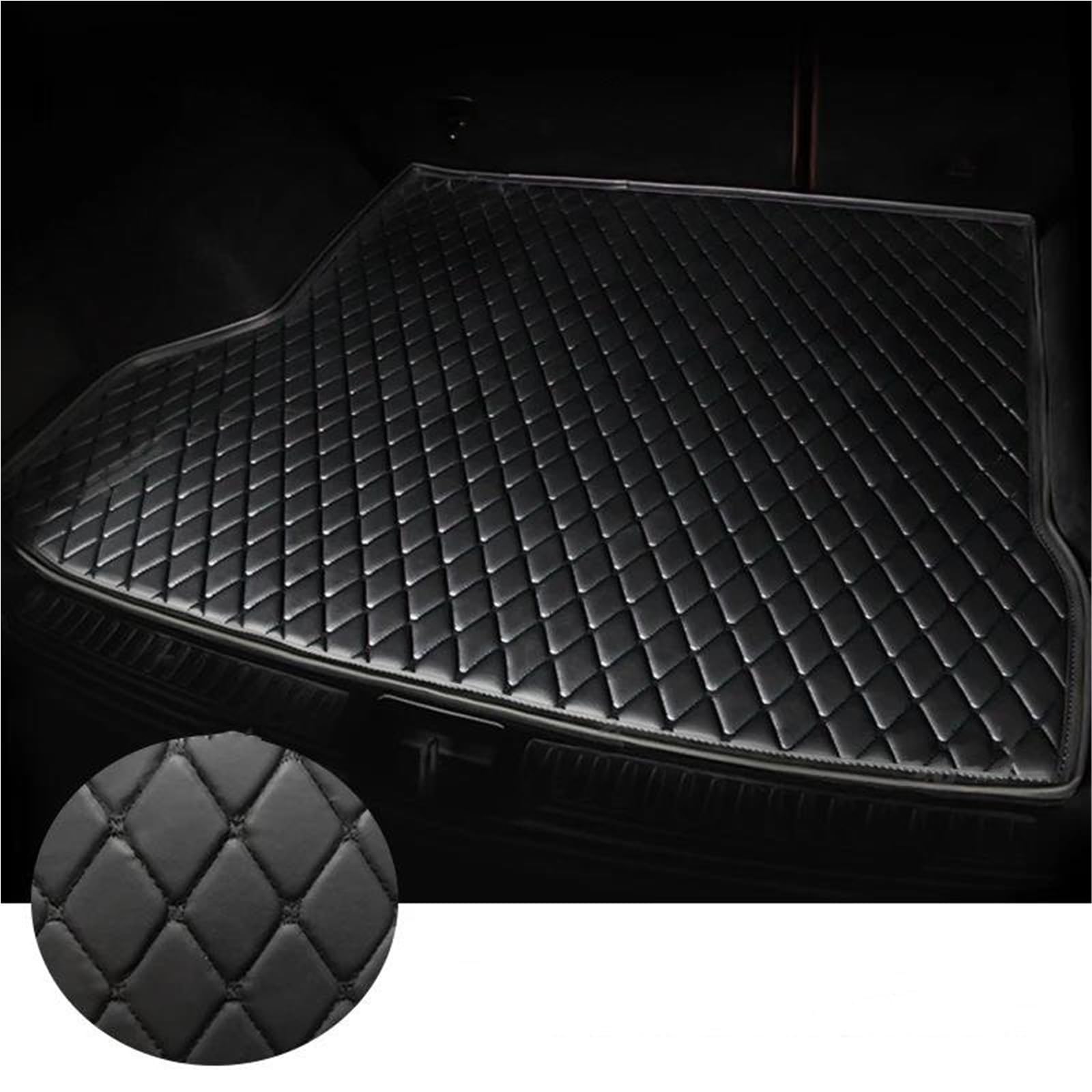 Kofferraumwanne Auto-Gepäckraummatte rutschfeste Kofferraummatte Kofferraumwanne Teppich Innenausstattung Für Lincoln MKX 2010-2013(Style 3) von CSSPDM