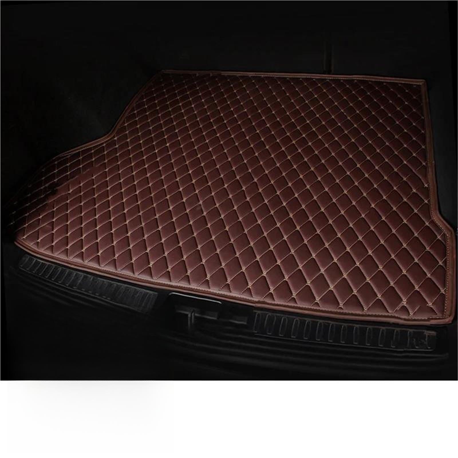 Kofferraumwanne Auto-Gepäckraummatte rutschfeste Kofferraummatte Kofferraumwanne Teppich Innenausstattung Für Lincoln MKX 2010-2013(Style 8) von CSSPDM