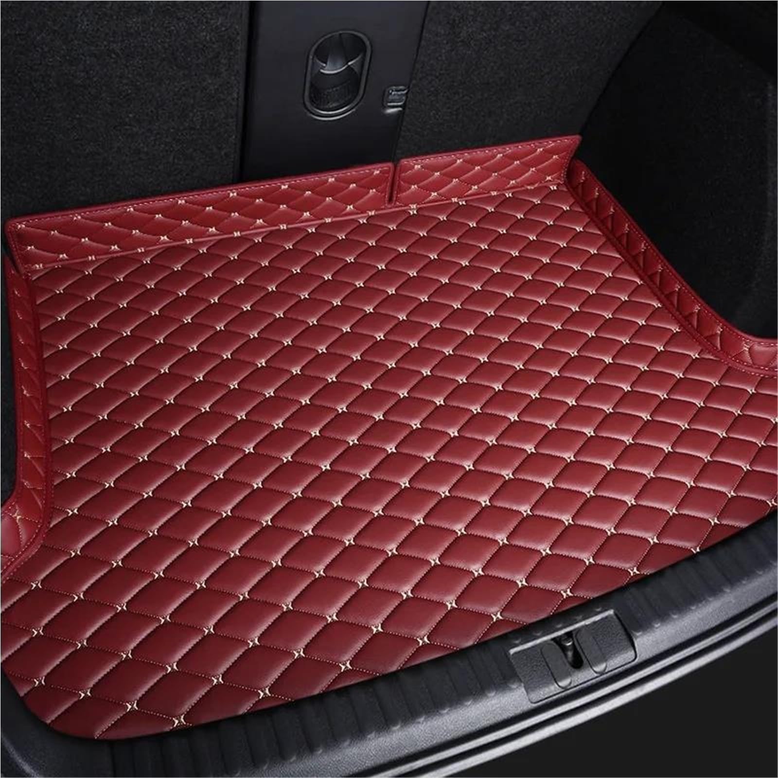 Kofferraumwanne Autoersatzteile Gepäckmatten Kofferraumwannen Kofferraumdeckelmatten Teppichmatten Für Peugeot 207 2009 2010 2011 2012 2013 2014(Style 9) von CSSPDM