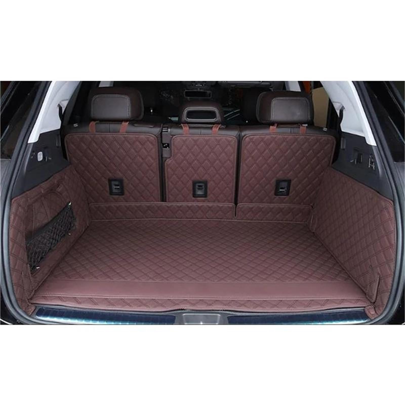 Kofferraumwanne Kofferraummatte Schutzmatte Innenausstattung Für Benz GLE 300d 400d 350 400 W167 2020 5 7 Sitze(Style 3) von CSSPDM