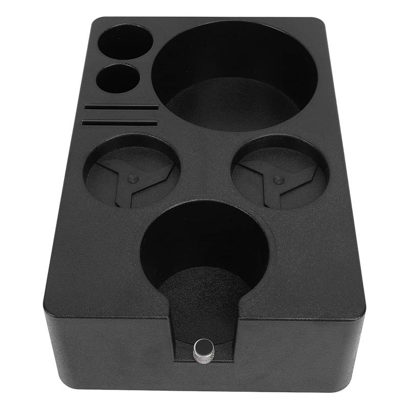 Knock Box ABS 58mm Kaffee Tamp Station Kaffee Organizer Box Fit for Lagerung 58MM Tamper Multifunktionale Kaffee Tamper Halter stehen/39 von CSSWLAI