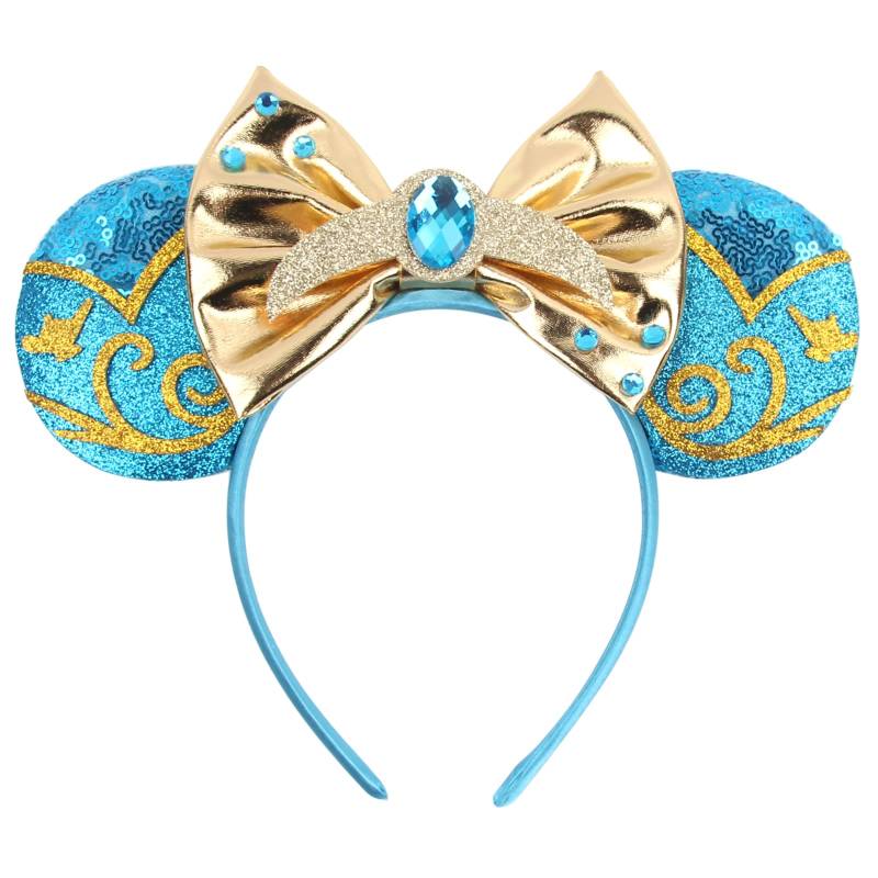 Mausohren for Damen, Pailletten-Stirnband mit glänzender Schleife, Haar-Accessoires for Damen und Erwachsene, Prinzessinnen-Geburtstagsparty/34 von CSSWLAI