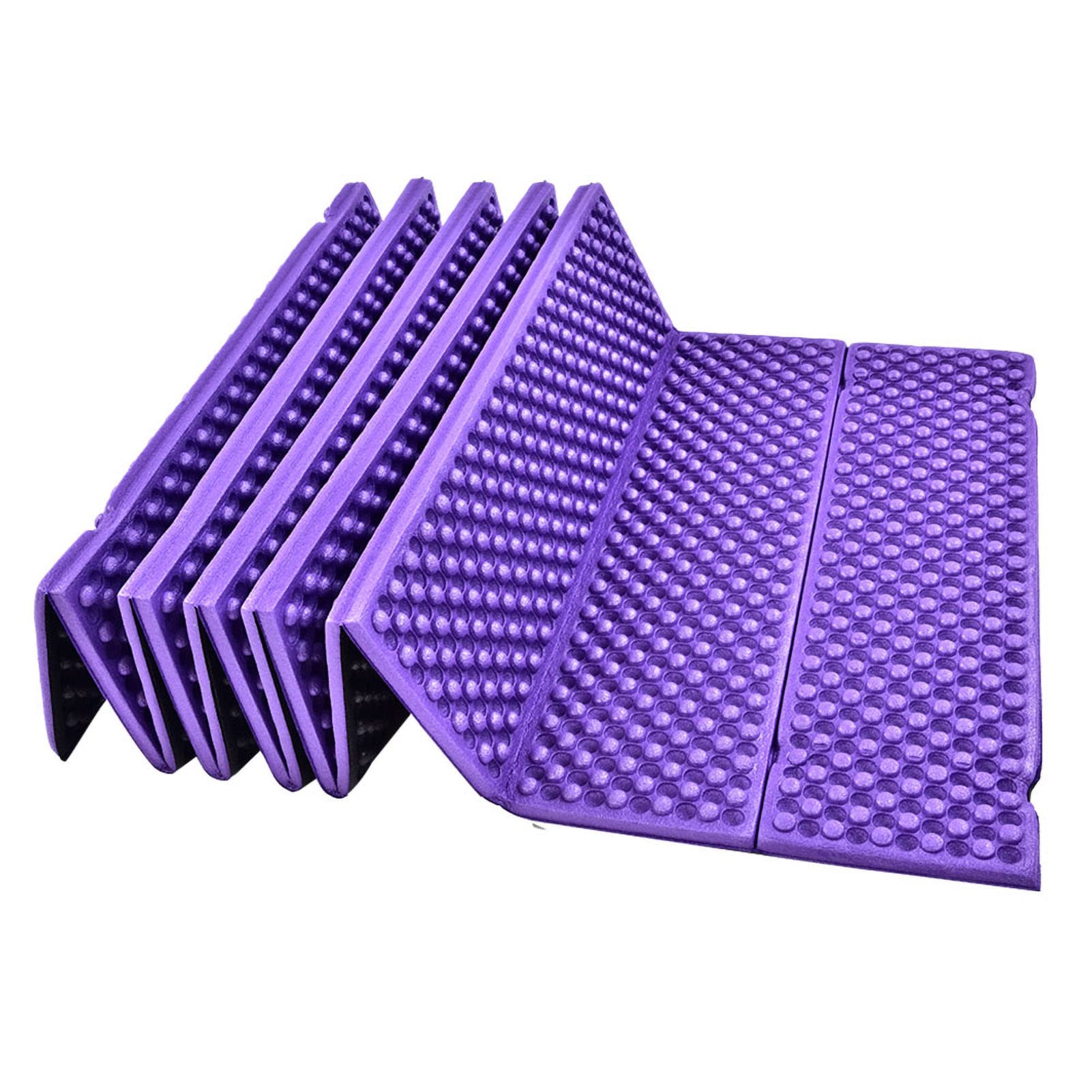 Schaumstoff-Isomatte - Isomatte, wasserdichte Matratze, Outdoor-Isomatte, ultraleichte Campingmatte, Strandmatte, Zelt-Isomatte/396(Purple) von CSSWLAI