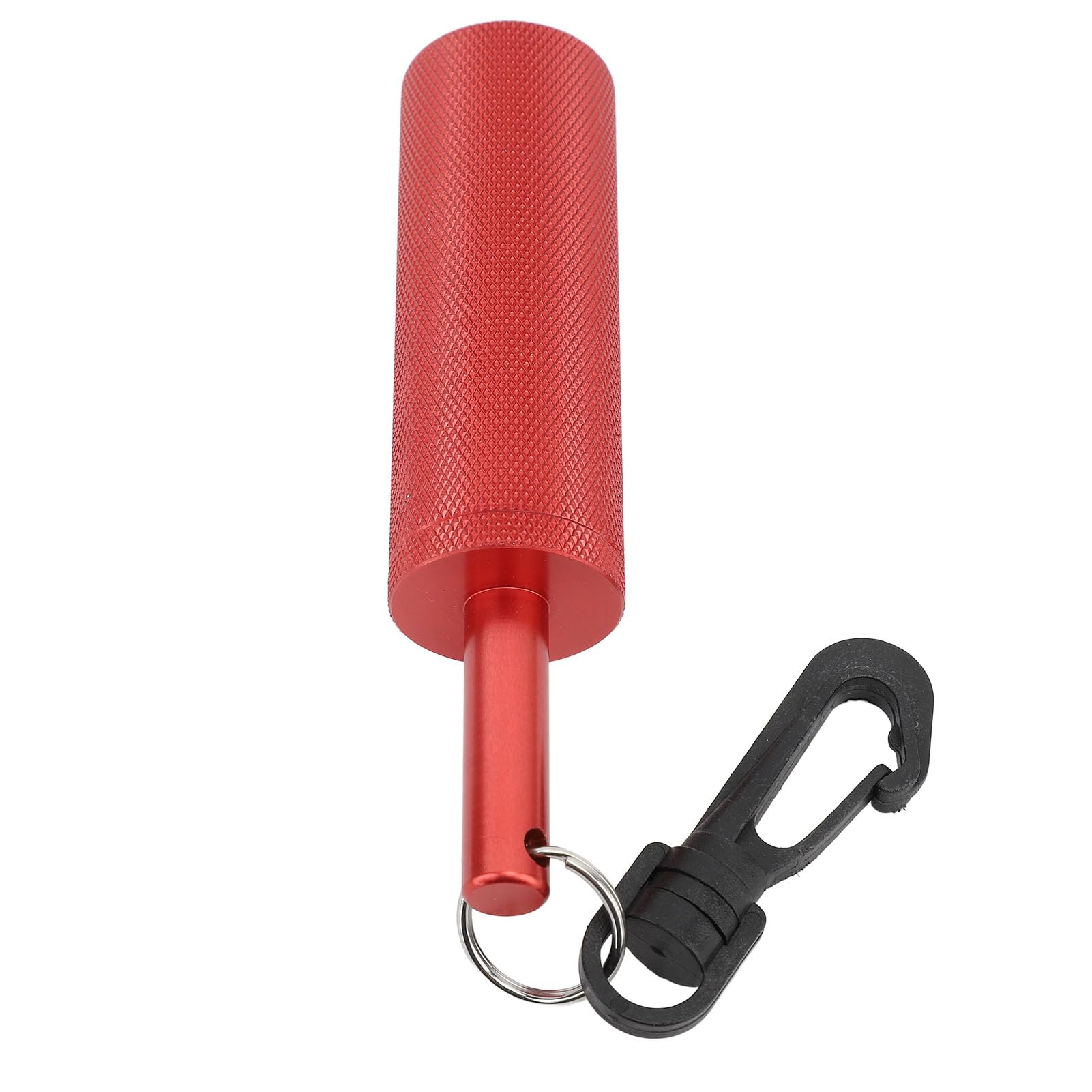 Unterwasser-Shaker, Unterwasser-Shaker aus Aluminium, rutschfeste Stahlkugeln im Lieferumfang enthalten, mit 360° drehbarem Signalglocken-Tauchstab, geeignet for Gerätetauchen/75(Red) von CSSWLAI