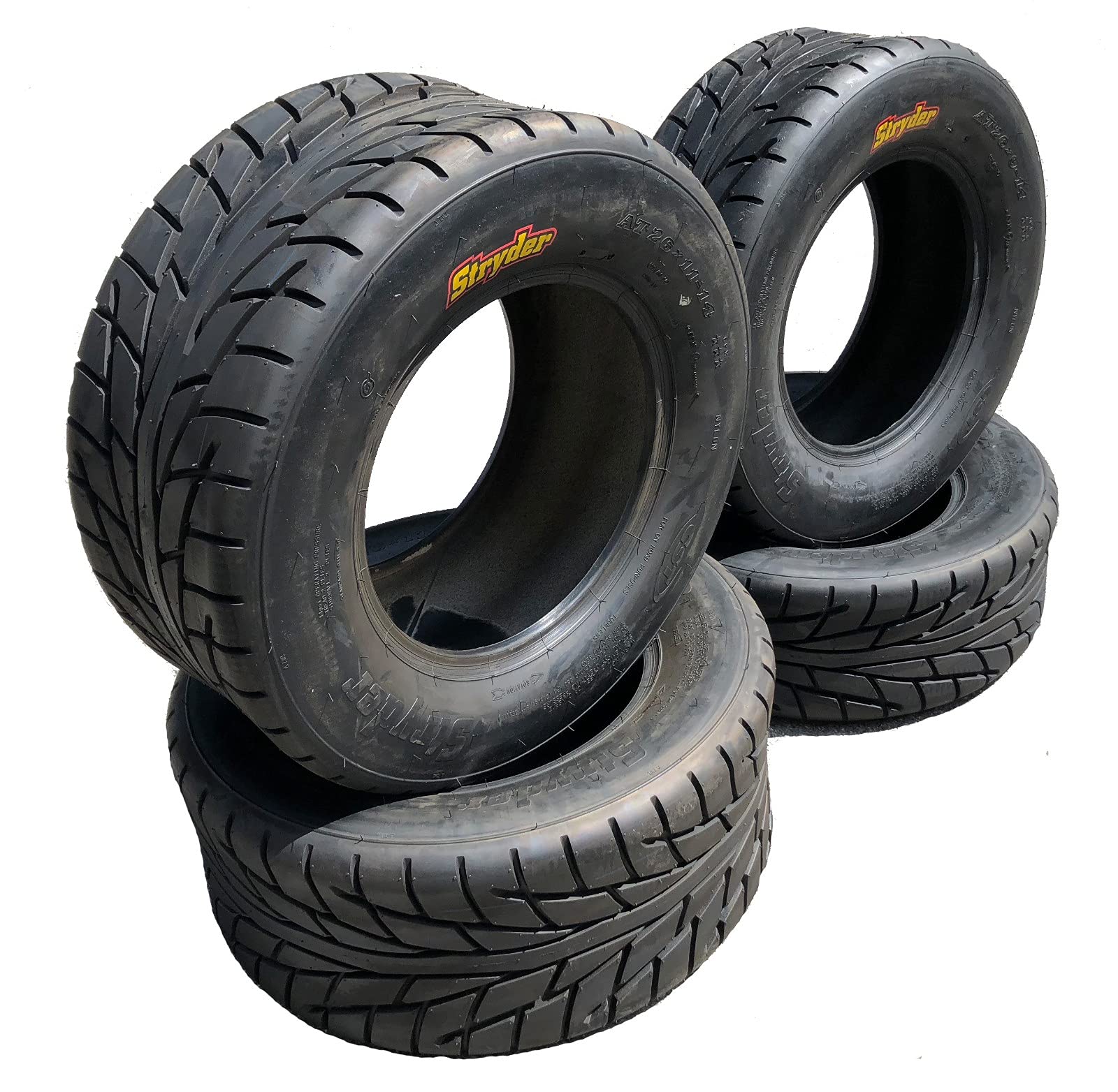 CST ATV Strassenreifen Satz Stryder 26x9-14 & 26x11-14 Maxxis Stryder Cforce 800 850 1000 von CST