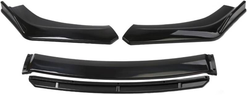 Auto Frontlippe Frontspoiler für 370Z 400Z 350Z 300ZX Roadster Z24 Z32,ABS Kratzfest Kollisionssicher Front stoßstangen Lippenspoiler Flügel Exterieur Zubehör,A/GlossBlack von CSYKKL