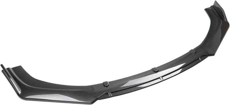 Auto Frontlippe Frontspoiler für Mazda CX-60 CX60 2022 2023 2023,ABS Kratzfest Kollisionssicher Front stoßstangen Lippenspoiler Flügel Exterieur Zubehör,A/CarbonFiberLook von CSYKKL