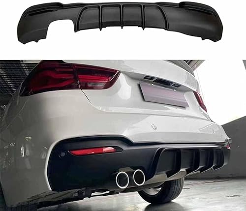 Auto Heckstoßstange Diffusor Spoiler für BMW 3GT F34 2017-2022,Heckdiffusor Haifischflossen Lippe Kit,Stoßstange Chassis Modifiziertes Zubehör von CSYKKL