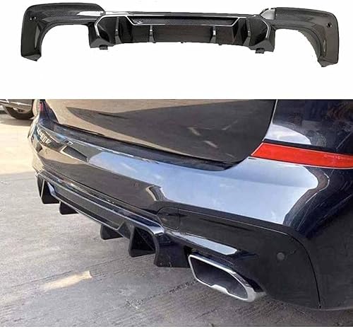 Auto Heckstoßstange Diffusor Spoiler für BMW X3 G01 G08 2018-2021,Heckdiffusor Haifischflossen Lippe Kit,Stoßstange Chassis Modifiziertes Zubehör von CSYKKL