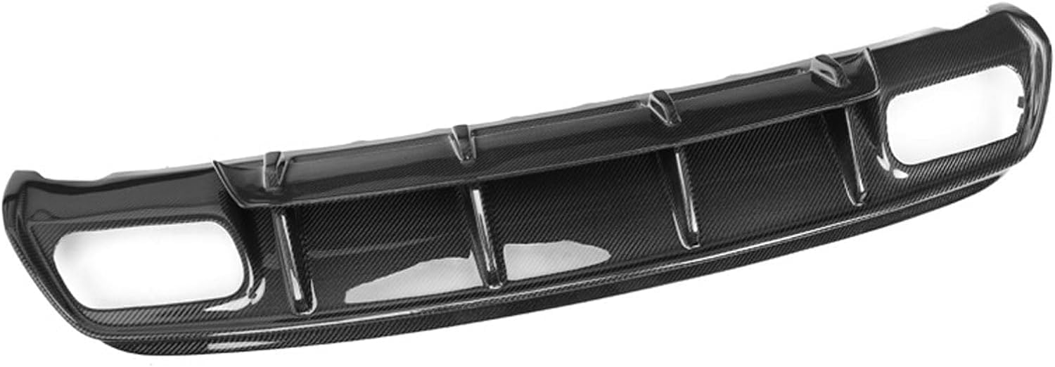 Auto Heckstoßstange Diffusor Spoiler für Mercedes Benz A Class A45 W176 2014 2015,Heckdiffusor Haifischflossen Lippe Kit,Stoßstange Chassis Modifiziertes Zubehör von CSYKKL