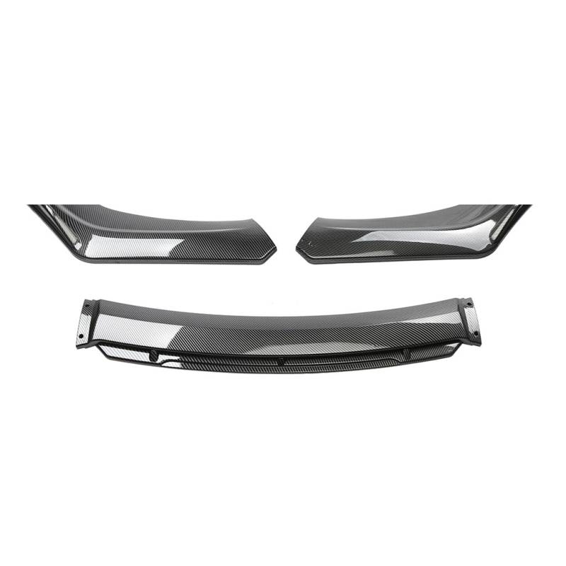Auto Frontspoiler für Acura TLX-L 2018,Frontstoßstange Lippe Splitter Diffusor Antikollisionsschutz Bodykit Zubehör,A1-Black von CSYSWJZD