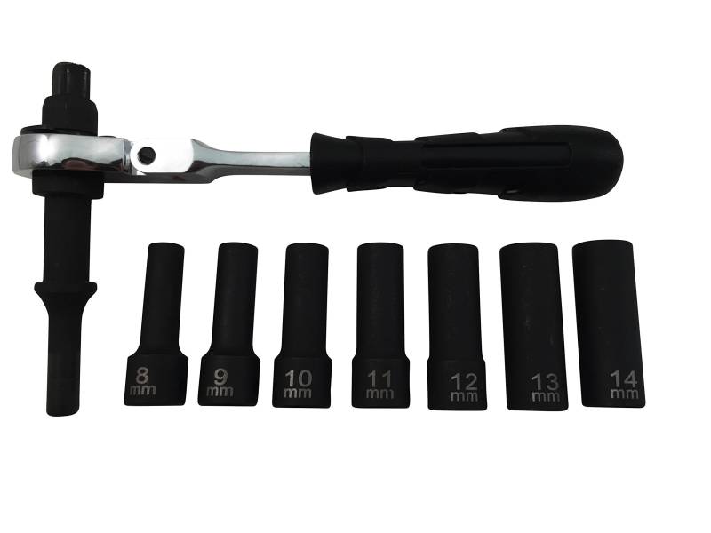 CTA Tools 1000 Vibroshock Steckschlüsselsatz, 8-Teilig von CTA Tools