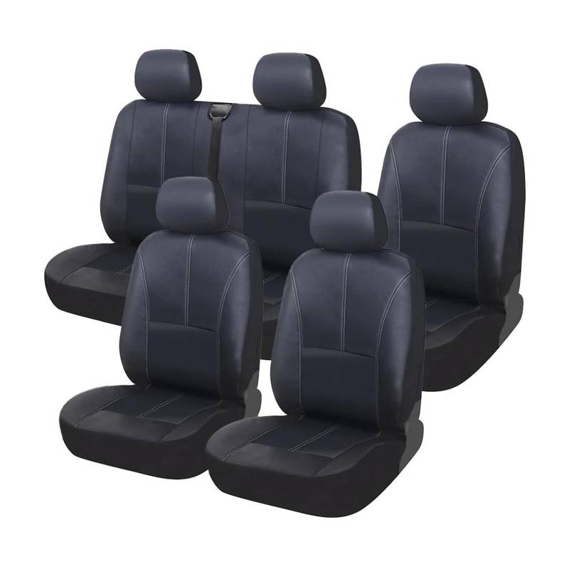 CTCYWLWAYZ Sitzkissen Autositzbezüge Autositzschoner Für VW LT T4 T5 Sitzschoner(KOMPLETTES Set) von CTCYWLWAYZ