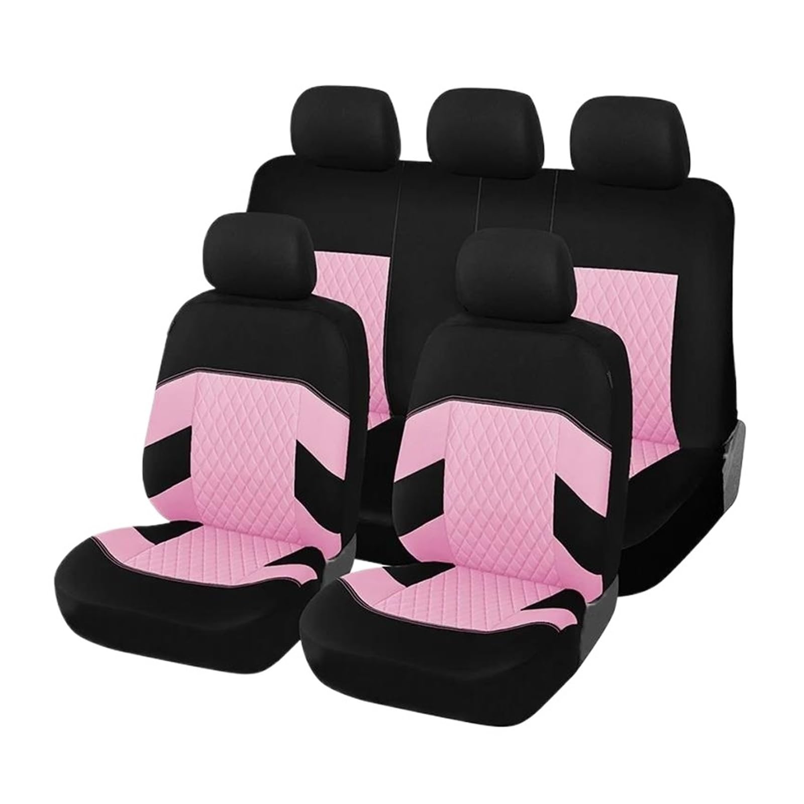 CTCYWLWAYZ Sitzkissen Für Chevrolet Autokissen Schutzset Autositzbezüge Set Sitzschoner(ROSA) von CTCYWLWAYZ