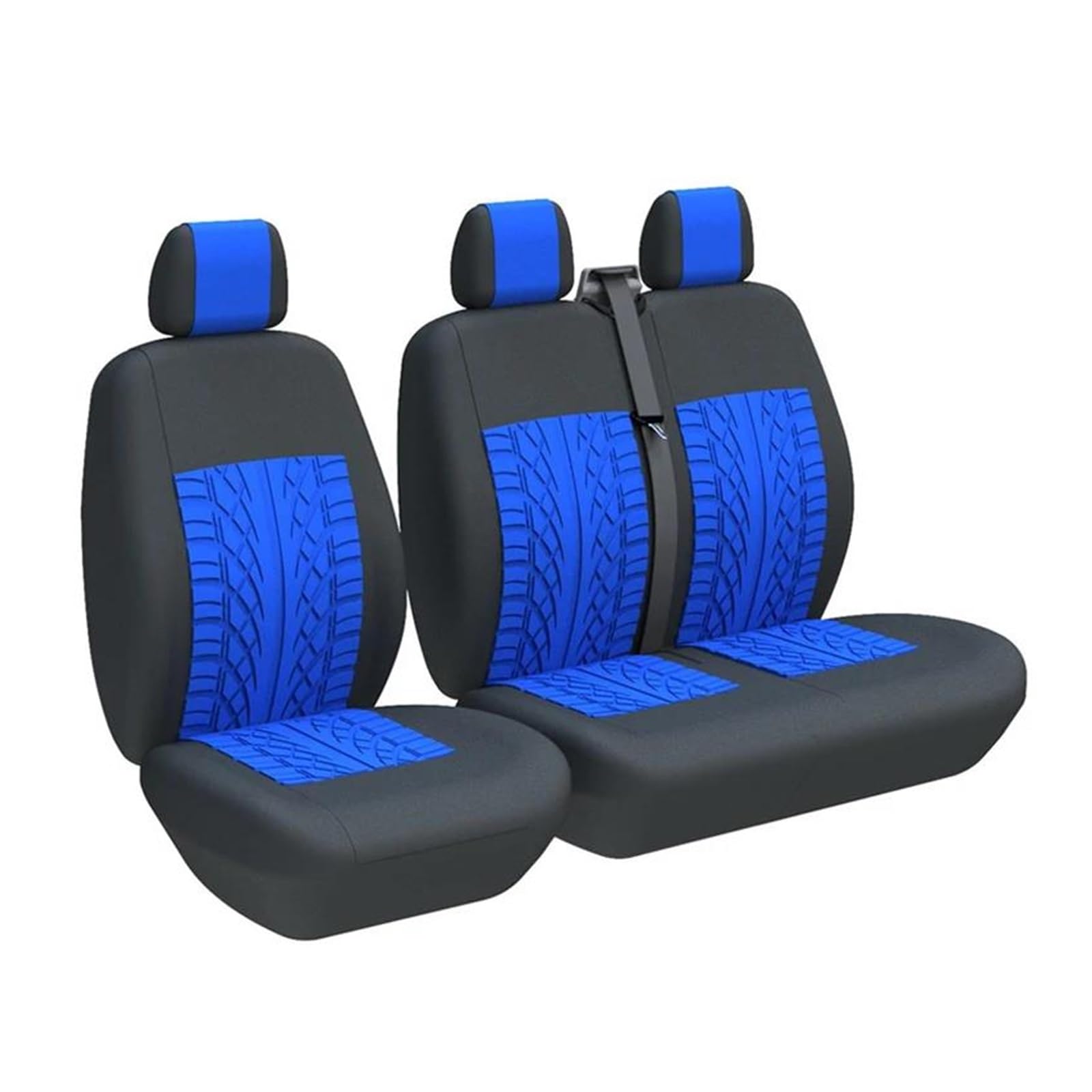 CTCYWLWAYZ Sitzkissen Für Citroen Für Jumper Für Jumpy Sitzbezüge Sitzbezug Kissen Sitzschoner(Blau) von CTCYWLWAYZ