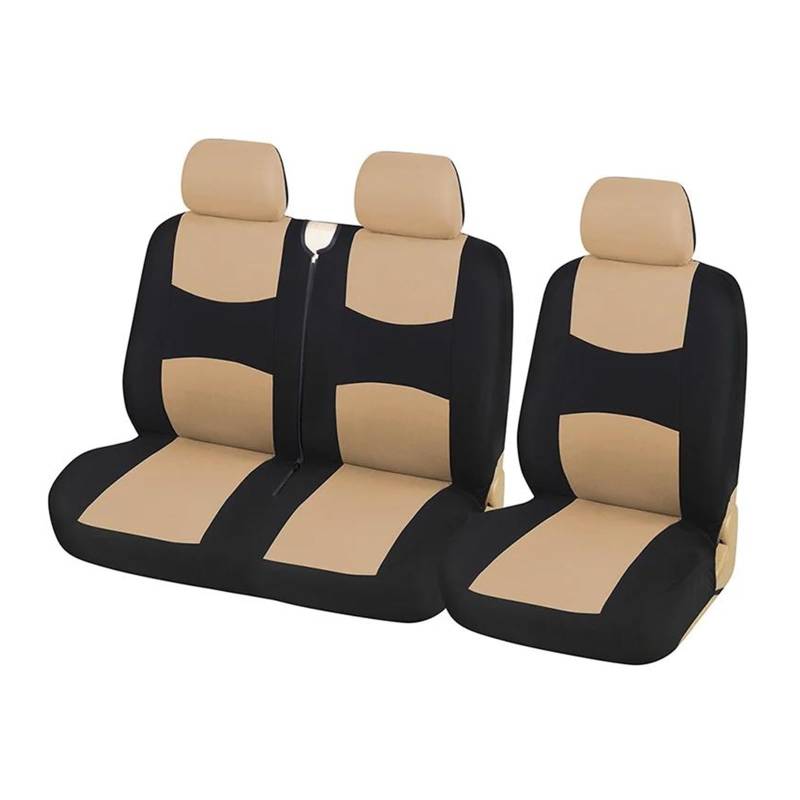 CTCYWLWAYZ Sitzkissen Für F&ord Für Transit Custom Sitzbezüge Autositzbezug Autositzschoner Sitzschoner(BEIGE) von CTCYWLWAYZ