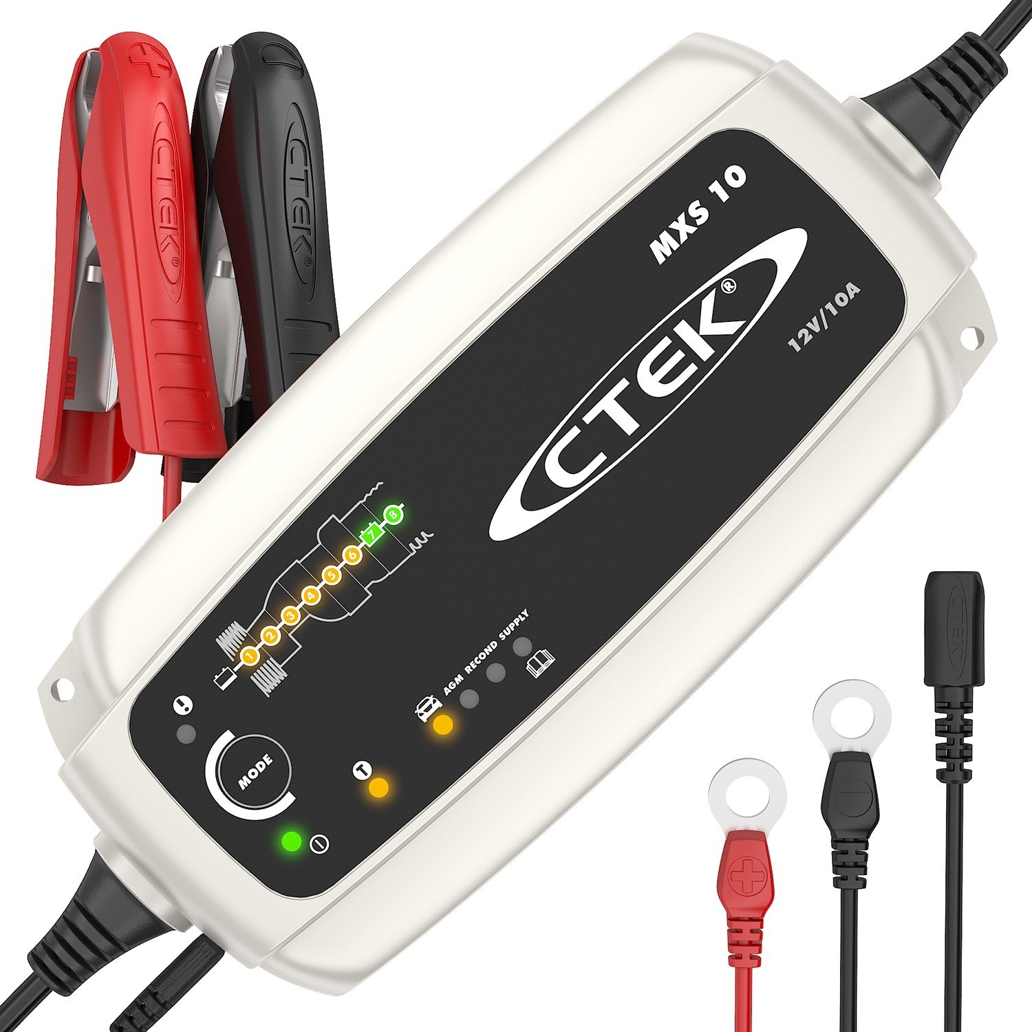 CTEK Multi MXS 10 10A 12V 8-stufiges Batterieladegerät Conditioner von CTEK