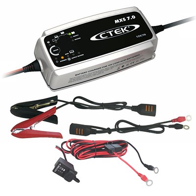 Ctek Batterieladegerät MXS 7 + Comfort Indicator 1,5m von CTEK