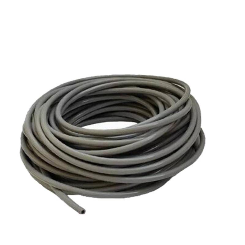 1 Meter 4 mm 5 mm 6 mm 8 mm 9 mm 10 mm 12 mm 14 mm 16 mm 18 mm Außendurchmesser grauer Gummischlauch flexibler weicher Silikonschlauch für Aquarium-Luftpumpe, 8 x 10 mm von CTLH20