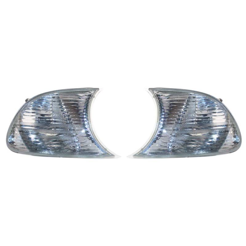 Clear Signal Blinker Standlicht Lampe für - E46 3er Coupe 1999-2001 63126904307 63126904308 von CTRLZS