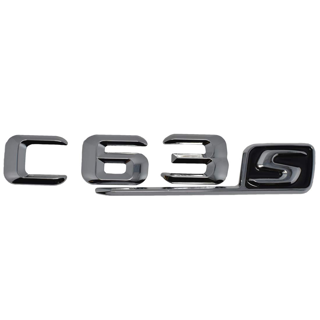 CTRONIC C-Klasse C63s Chrom glänzend Hinten Logo Emblem C43 C250 C350 C220 von CTRONIC