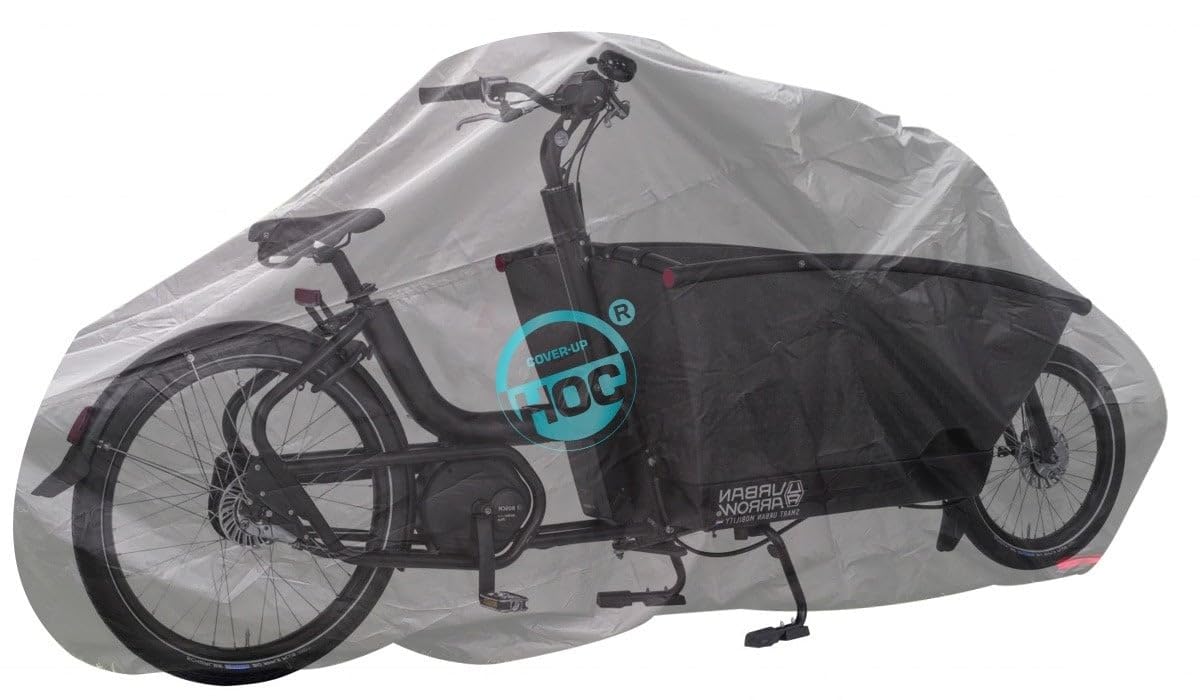 CUHOC Diamond Cargo Fahrradabdeckung passend für Urban Arrow – wasserdichte, atmungsaktive Lastenradabdeckung mit UV-Schutz von CUHOC